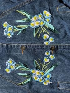 Embroidered Denim Jacket