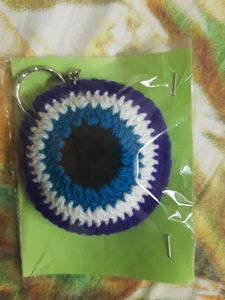 Handmade 2pc Evil Eye Keychain