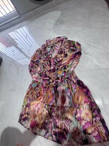 Bohemian Floral Print Maxi Dress