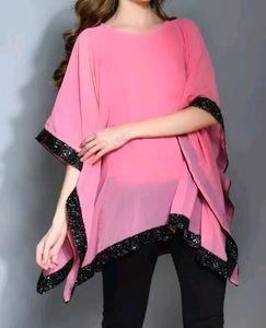 Pink Kaftan Top