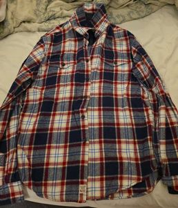 Flannel Plaid Shirt Warm