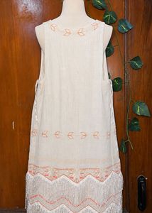 Boho Fringe Mini Dress