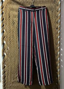 H&amp;M Striped Wide-Leg Pants