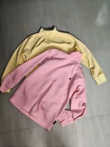 Pink Turtleneck Top for Kids