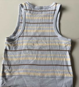 Westside Striped Casual Tank Top
