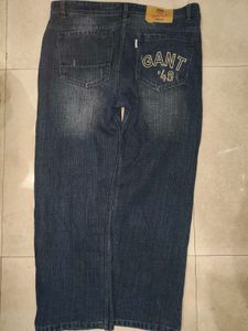 dark wash straight leg jeans from grant