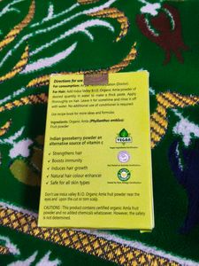 INDUS VALLEY Bio Organic 100% Natural Amla (Indian
