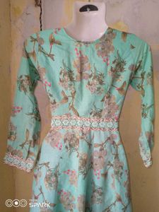 Beautiful Floral Print Gown