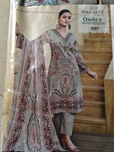 embroidery work dress material