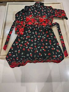Beautiful Floral Printed Dress Material