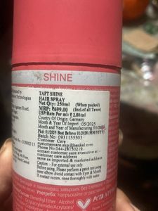 Taft Shine Hair Spray