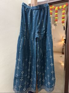Teal Ethnic Kurta Set