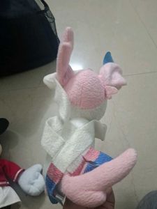 Disney Minnie Mouse Plush and Slyveon