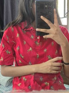 Ralph Lauren Red Polo Shirt