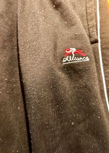 Winter Black Track Pants