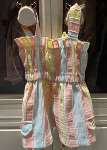 Ruffle jumpsuit with Bow