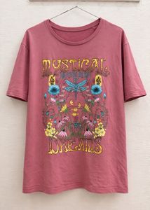 Dusty Rose Oversized T-Shirt
