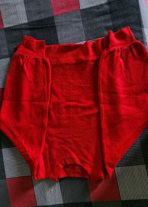 Cozy Red Knit woolen top