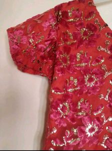 beautiful  kurti with salwar dupatta 💞