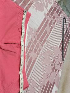 Denim Comfortable Pink Short Size 32