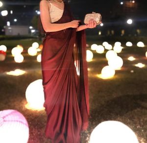 Unstitched Saree With Blouse