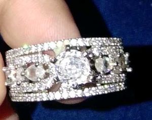 Sparkling Adjustable Cocktail Ring