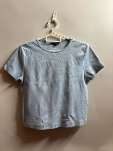 Light Blue Basic T-Shirt