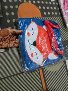 Cute Fox Print Small  lunch bag