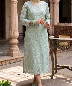 Elegant Light Blue Embroidered Kurta