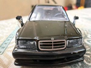 Black Mercedes-Benz 190E Diecast Model Car
