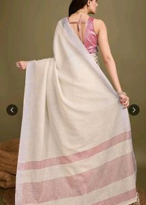 Saree with blouse piece