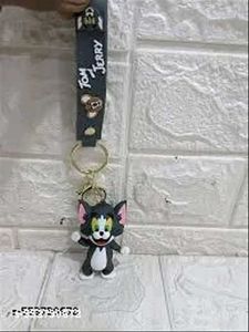 tom and jerry keychain