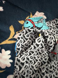 Printed Shirt and Shorts Set