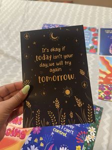 Inspirational Quote Cards For Wall Or Study
