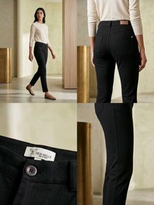 Desi Belle Imported Premium Slim Fit Black Trouser
