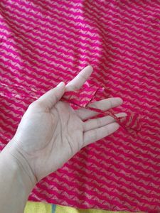Pink Striped Kurti