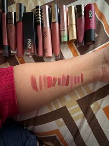Assorted Lipsticks - Multiple Shades of mauve, pin