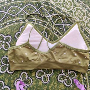 Cute Bras - Floral and Star Print