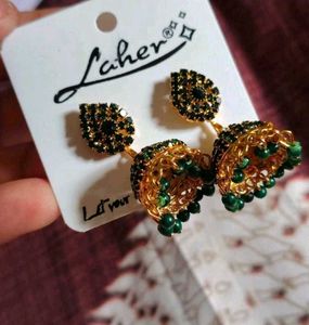 2 set combo Elegant Gold Jhumka Earrings