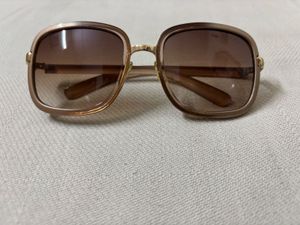 Gold Shaded Women Oversized Sunglasses