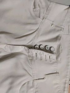 Classic White Straight Leg Jeans