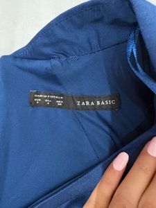 ZARA Elegant Blue Dress