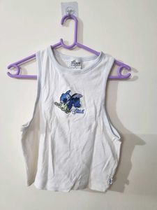 Cute Stitch Sleeveless Top