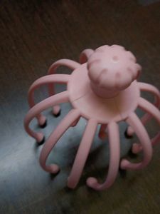 Pink Scalp Massager