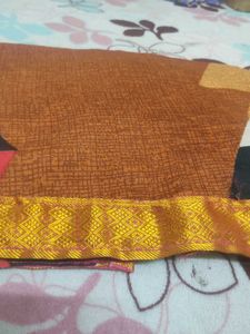 Stylish Printed zariwork lace detailing Kurta