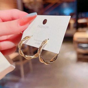 Twisted Hoop Earrings