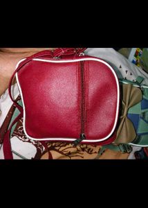 Beautiful Flower Print Hand Bag