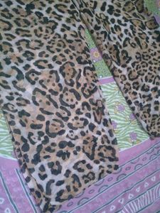 Leopard Print Palazzo Pants
