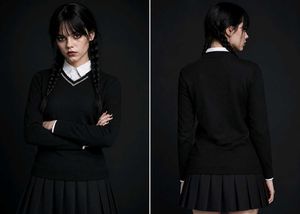 V-neck collar Sweate