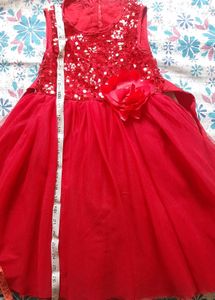 Red Sequin frock